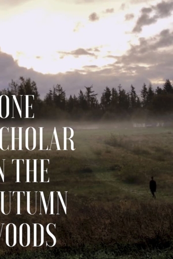 Lone Scholar in the Autumn Woods