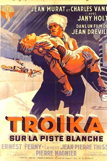 Troïka sur la piste blanche