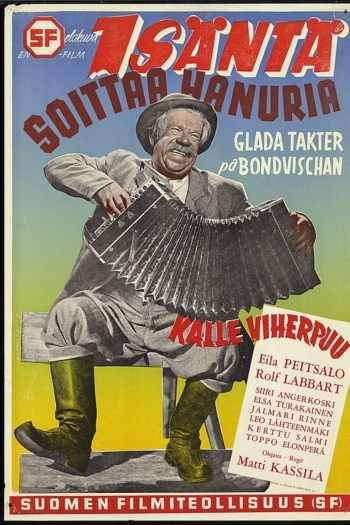 Isäntä soittaa hanuria