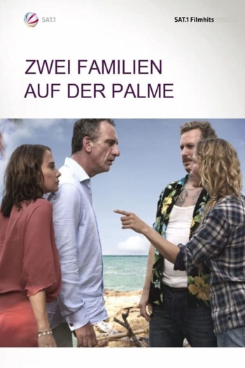 Zwei Familien auf der Palme