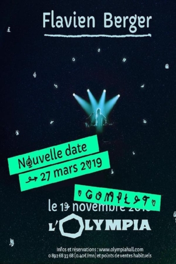 Flavien Berger - Live at Olympia