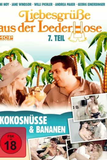 Kokosnüsse und Bananen