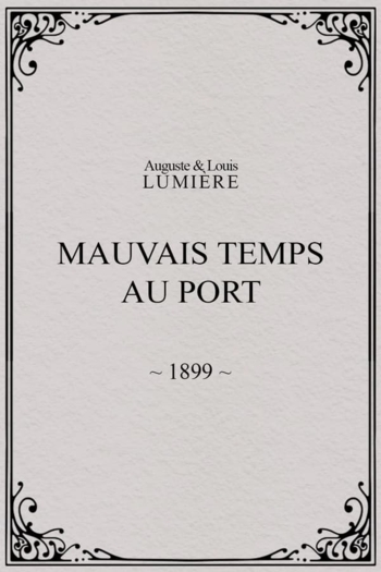 Mauvais temps au port
