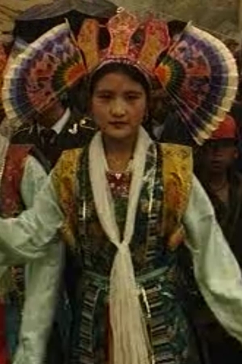 The Residents of Lhasa's Potala Square