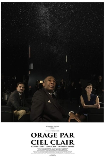 Orage par ciel clair