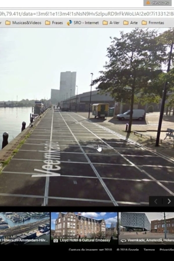 Visit to Lloyd Hotel via Google Earth