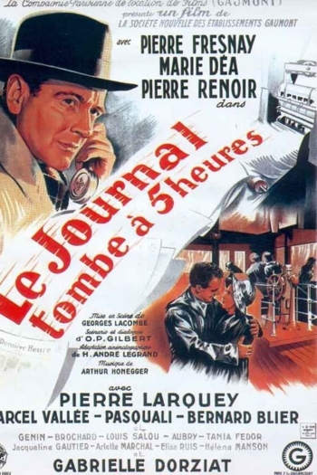 The Newspaper Falls at Five O'Clock