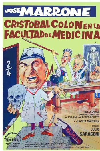 Cristóbal Colón en la Facultad de Medicina