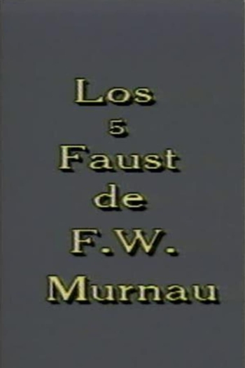 Los 5 Faust de F. W. Murnau