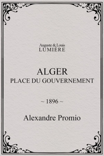Alger : place du gouvernement