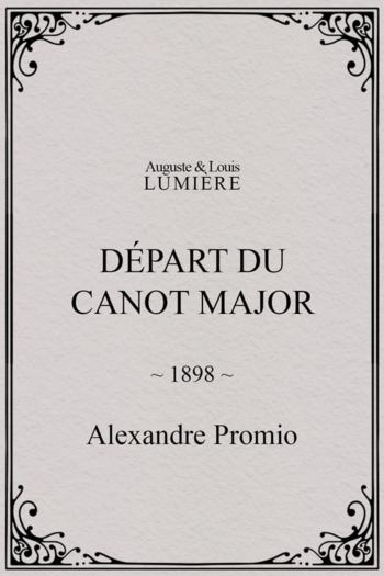 Départ du canot major