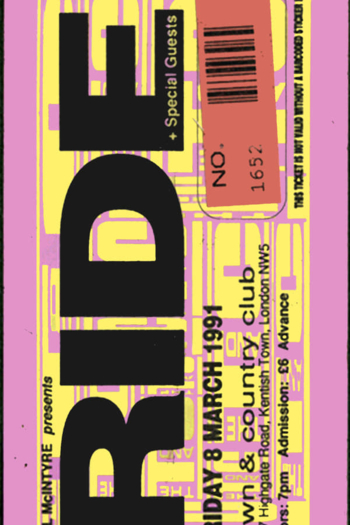 Ride ‎– Town And Country Club 07.03.91