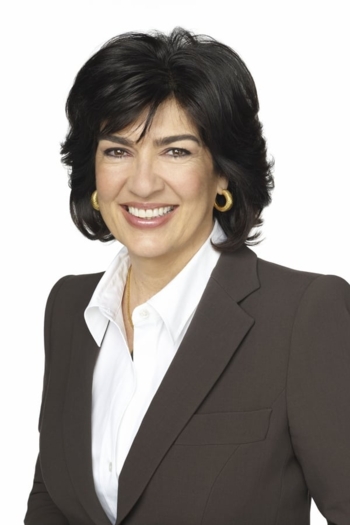 Actor Christiane Amanpour