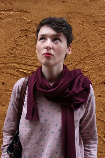 Film director Maryna Miliushchanka