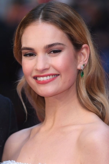 Actor Lily James