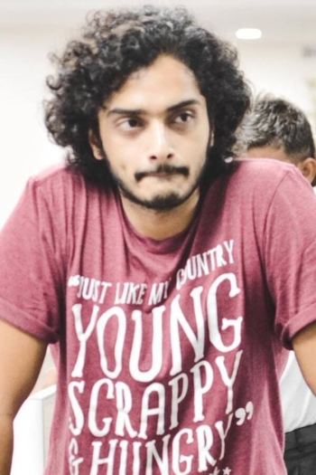 Actor Abhishek Krishnan