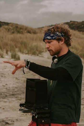 Film director Cody Cameron-Brown