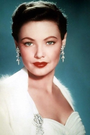 Actor Gene Tierney
