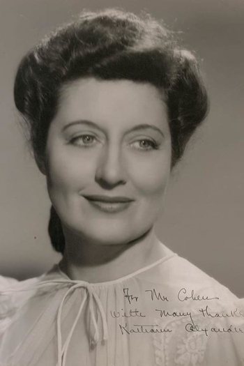 Actor Katharine Alexander
