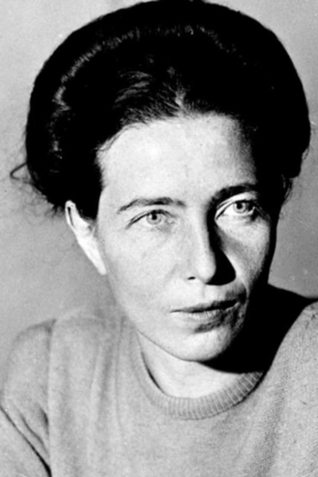 Actor Simone de Beauvoir