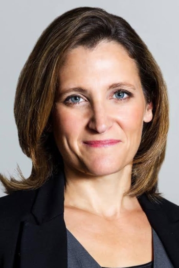 Actor Chrystia Freeland