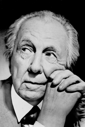 Actor Frank Lloyd Wright