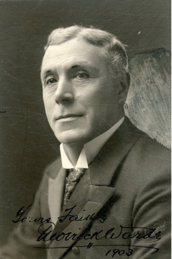 Actor Frederick Warde