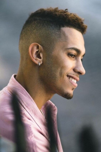 Actor Rahmane Belkebiche