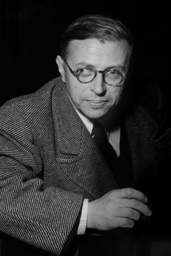 Actor Jean-Paul Sartre